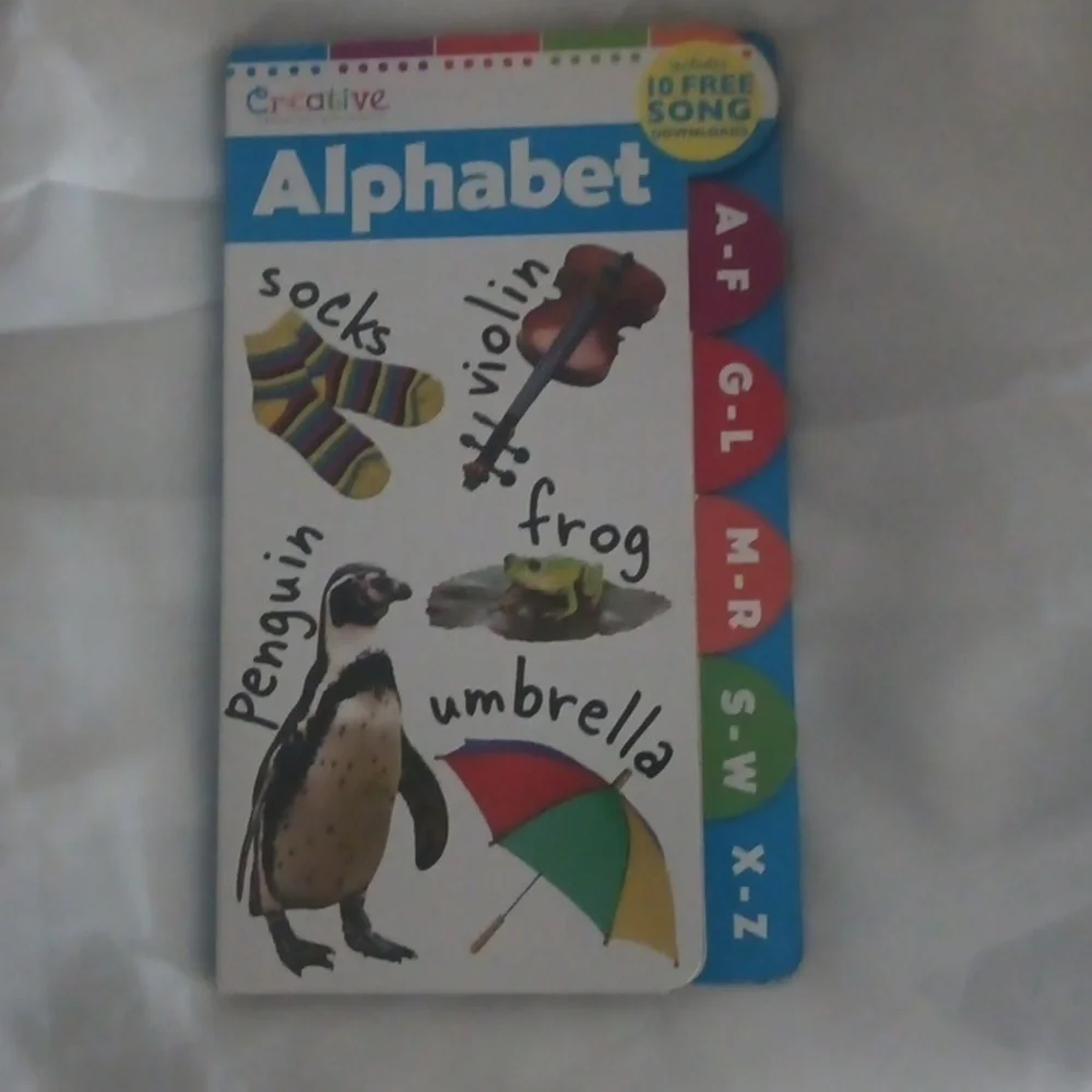 Colorful Alphabet Learning Book - Picture 2 of 6